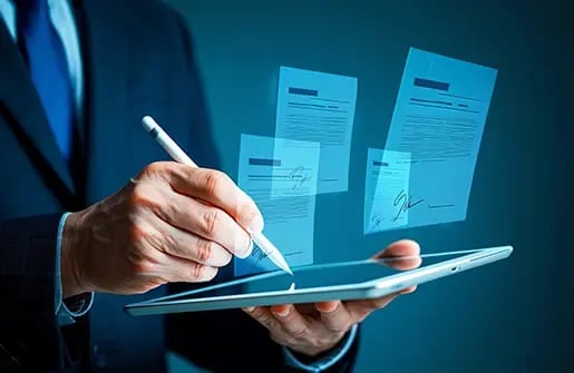 Legal document uploads